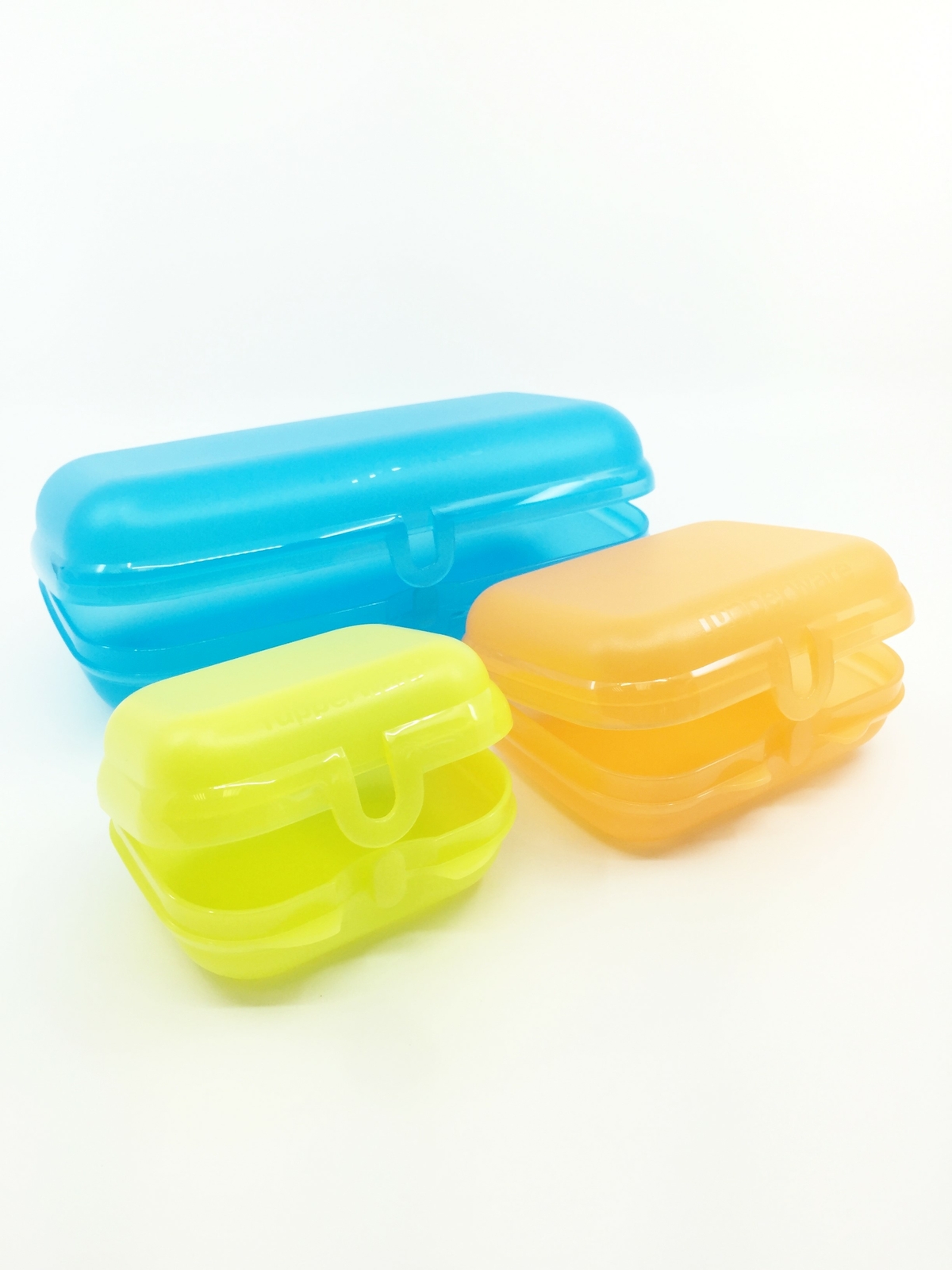 Tupperware Maxi Twin Set Frühstücksdose blau,