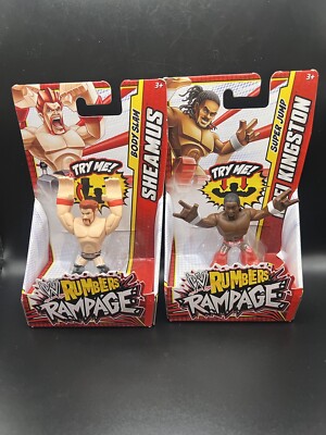 WWE Rumblers Rampage  Body Slam Sheamus and Super Jump Kofi Kingston