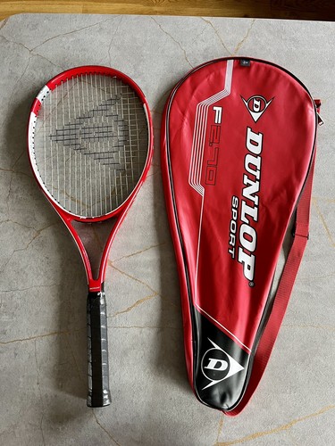 Dunlop Sport F2.70 Tennis Racket Red & White with Case New