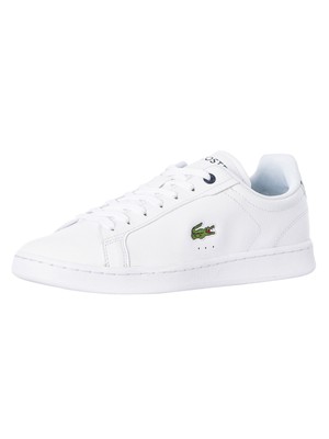 

Мужские кожаные кроссовки Lacoste Carnaby Pro BL23 1 SMA, белые, Белый, 745SMA0110042