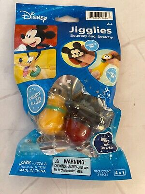 Disney Jigglies Squeezy And Stretchy -Set of 2 - Choose Your Own