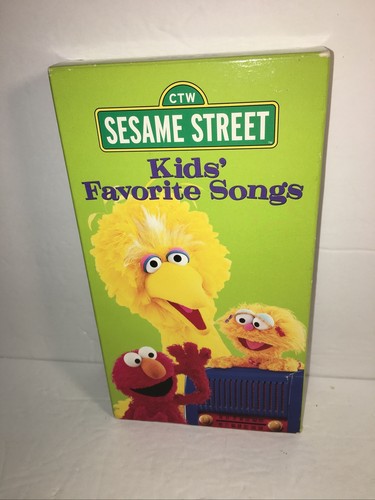 その他 Sesame Street - Kids Favorite Songs [VHS] [Import] p706p5g Sesame Street Kids' Favorite Songs (VHS, 1999) Jim Henson