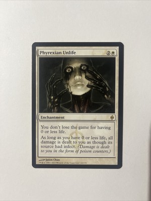 MTG - Phyrexian Unlife - New Phyrexia - 18/175 - Regular Rare - LP