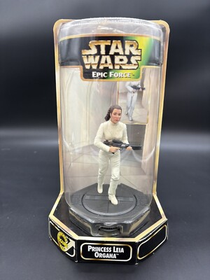 Star Wars Epic Force  Princess Leia Rotating Figure NIB!