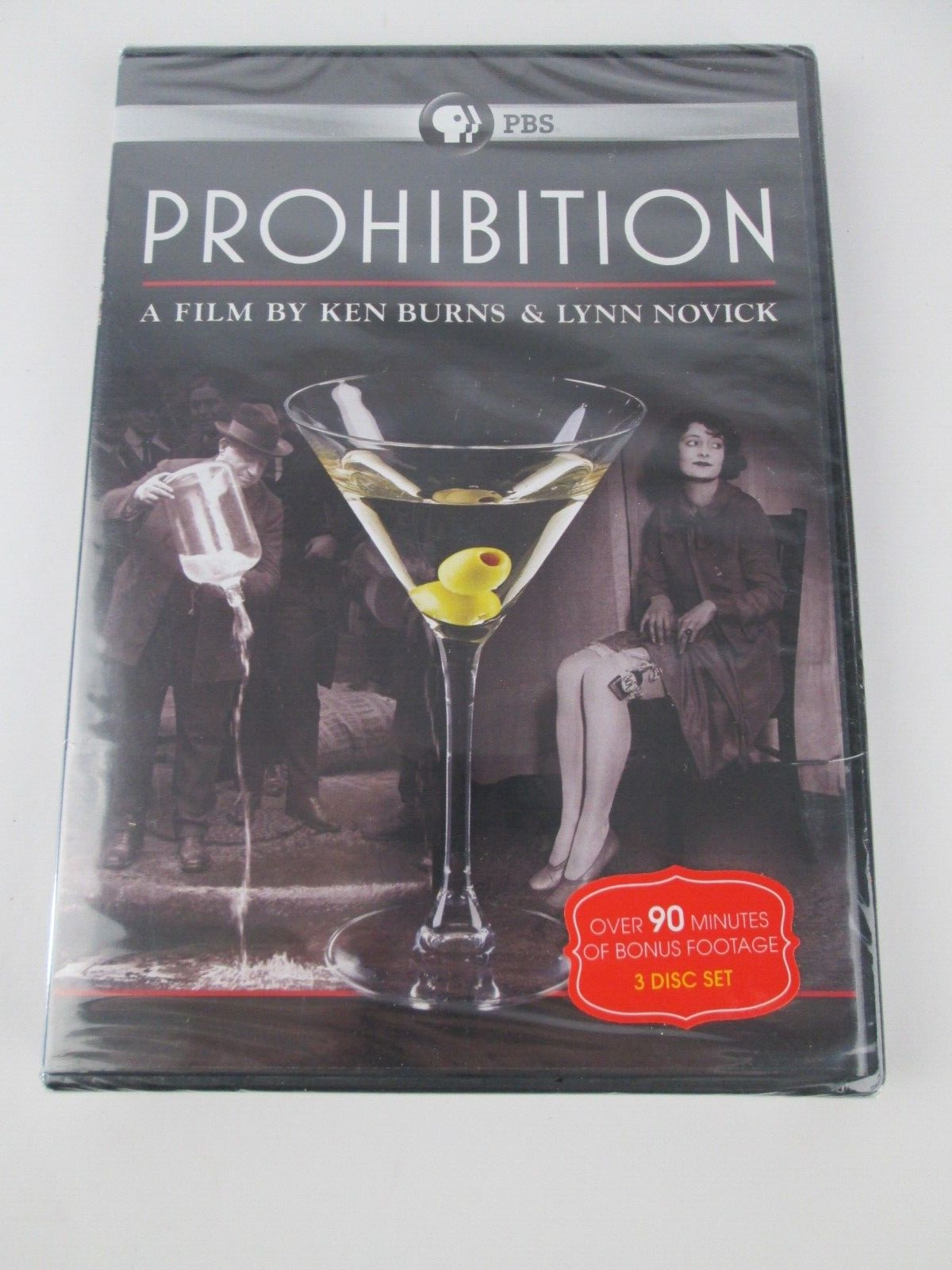 Prohibition A Film By Ken Burns & Lynn Novick PBS 3-DVD Set