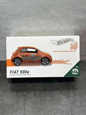 Hot Wheels ID Fiat 500e Series 1 New In Box HW Metro Unique ID UC1