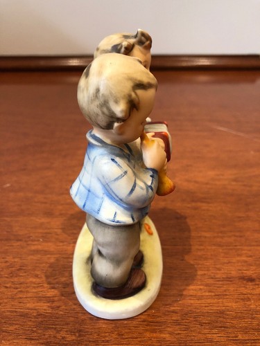 Hummel Goebel Birthday Serenade TMK3 Boy & Girl Playing Horn & Accordion