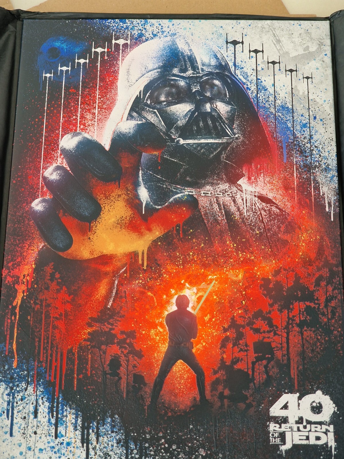 Displate Limited Edition Star Wars Return of the Jedi Metal Poster
