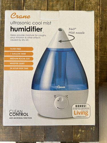 Crane Drop (EE-5301) Ultra Sonic Cool Mist Humidifier - Blue