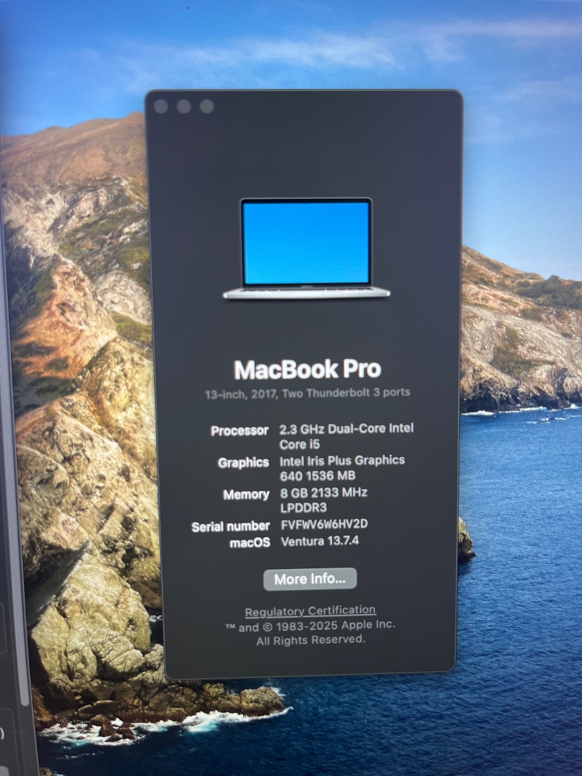MacBook Pro (13-inch, 2017, T3 x 2）A1708 Buy Used & Refurbished Apple MacBook Pro 13