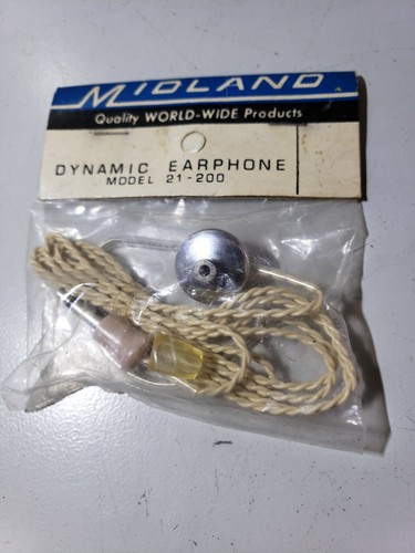 Midland Vintage Dynamic Earphone