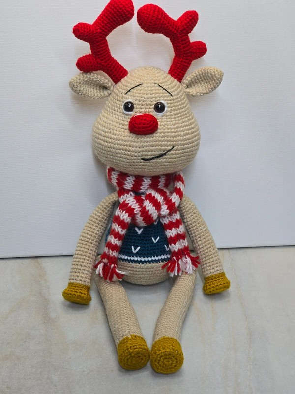Amigurumi Selbst GehÃ¤Kelt , Weihnachtsrentier