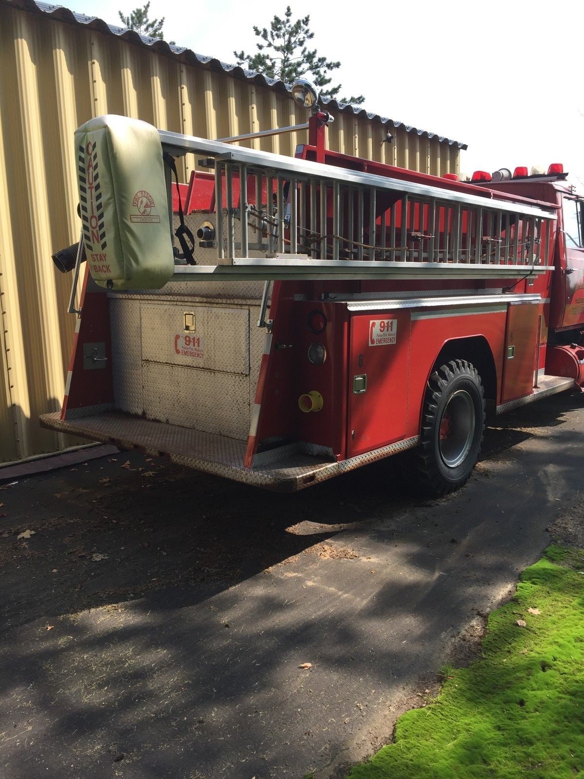 Fire Truck Pumper 1980 Ford Louisville