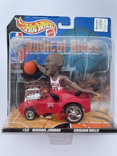 アメ車　1998 MATTEL HOT WHEELS RADICAL RIDES 1998 Mattel Hot Wheels Radical Rides NBA Michael Jordan #23