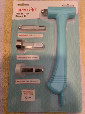 ImpressArt Multi-Function Hammer Kit- Texture, Chasing, Ball Pein Heads