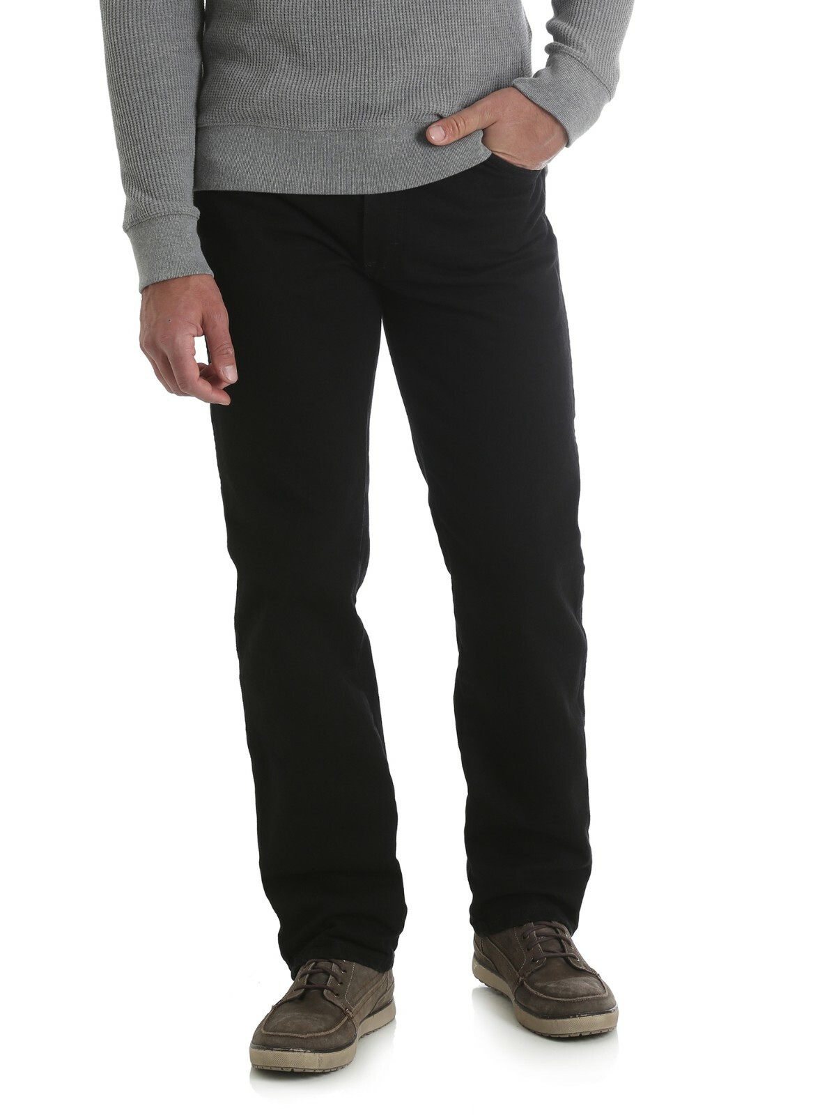 

Новые мужские джинсы прямого кроя Rustler by Wrangler, классический крой, черные, все размеры, Черный