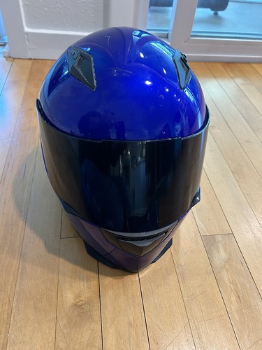 Street Bike Helmet Purple Ilm-313 Medium 57-58 Cm  Nice