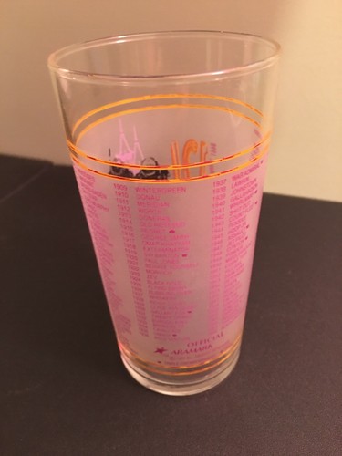 1998 Kentucky KY Derby Mint Julep Glass Churchill Downs.