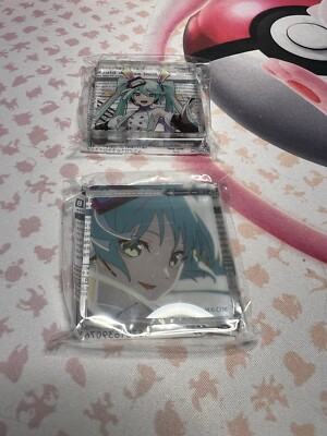 Hatsune Miku Expo 10th Anniversary Round One Exclusive mini block Acrylic A+B