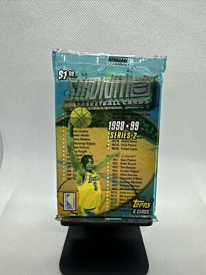 1998/1999 Stadium Club Series 2 Retail NBA Pack--Factory Sealed