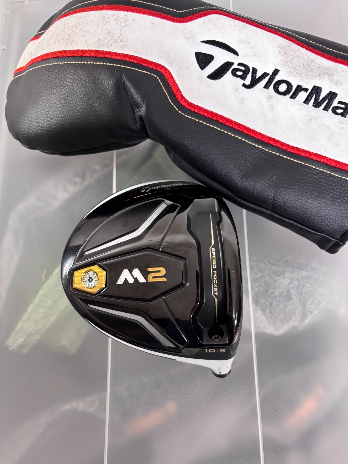 TaylorMade ★ M2 10.5° TaylorMade M2 10.5 degree golf Driver Head Only RH w/cover