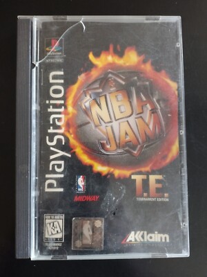 NBA Jam Tournament Edition PS1 - CIB Long Box, Tested, works great Free shipping