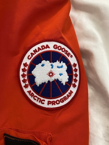 Pre-owned Canada Goose Resolute Parka X Junya Watanabe Medium (read Description) In Orange