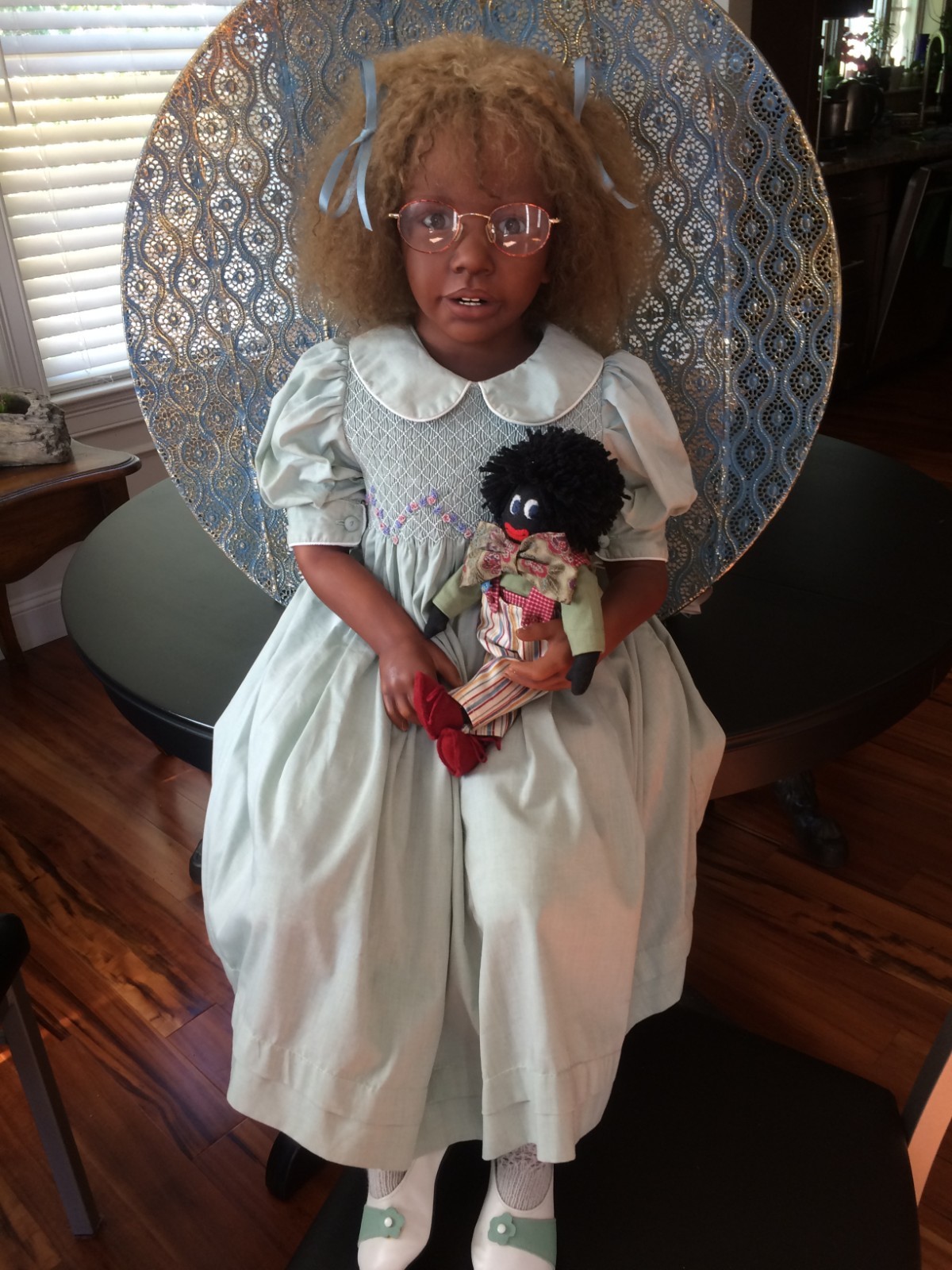 Pauline Middleton ethnic black African American Aboriginal porcelain art doll LE