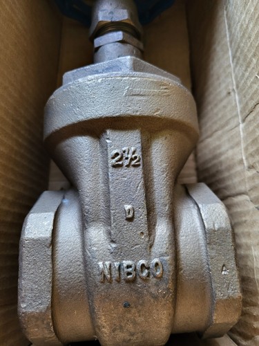 Nibco Full Port Brass Gate Valve 2-1/2" T-113 125 SWP 200 SWP