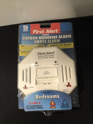 First Alert Premium Carbon Monoxide and Smoke Alarm (SC01CN) NEW SEALED *READ*