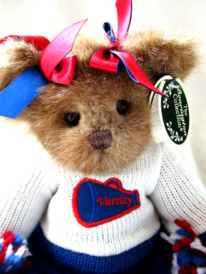Bearington Plush Bear Vicky Varsity  179502 NWT