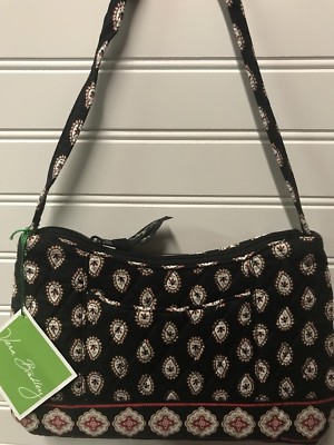 Vera Bradley Retired Rare New Classic Black Molly Bag