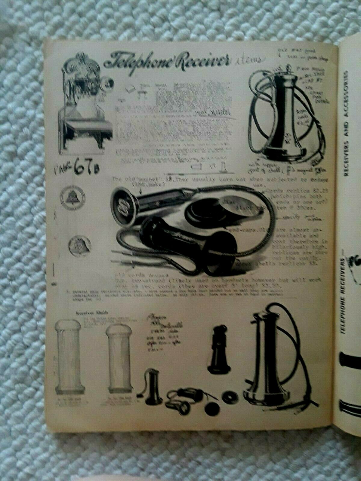 Lot of 2  Phoneco Inc. Galesville, Wisconsin Old Telephone Price Guide Catalogs