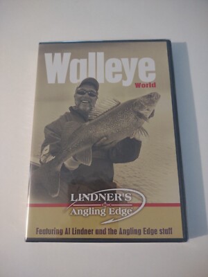 Lindner's Angling Edge Walleye World DVD - New & Sealed With Free Shipping 