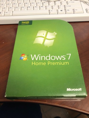 Microsoft Windows 7 Home Premium Upgrade Retail 32 & 64 Bit Discs
