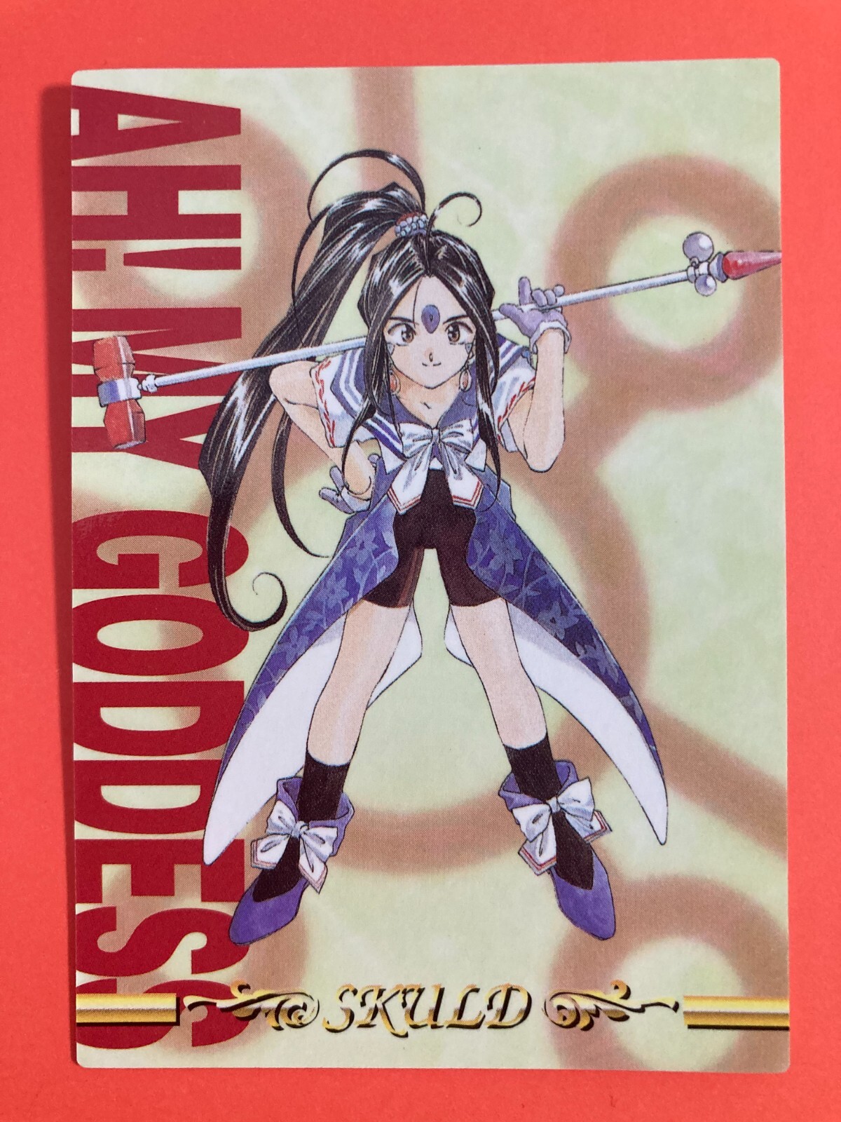 acgカード　　金⭐︎31        美品 Ah! My Goddess Skuld Profile CARD Perfect Collection