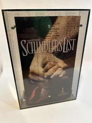Schindler's List Limited Collector's Edition Plexiglas Case - Complete Set (DVD)