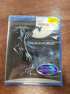 Underworld Unrated (Blu-ray Disc, 2007) BRAND NEW SEALED Original Print