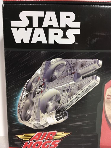 Star Wars Force Awakens Millenium Falcon Quadcopter Drone Air Hog NIB Hyperdrive
