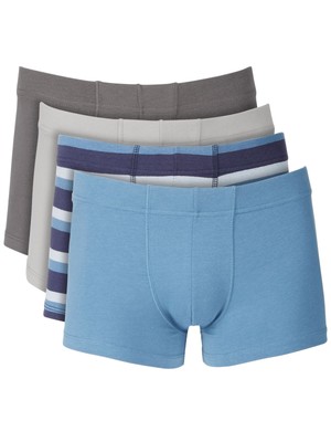 

ALFATECH BY ALFANI Intimates 4 Pack Grey Trunk Underwear, Серый, 100113181MN