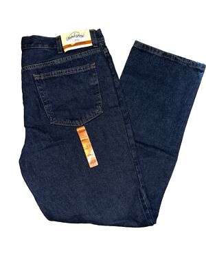 Jeans 38/32 Original Fit 5 Pocket - Faded Glory Brand, NWT