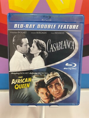 Casablanca / The African Queen [Blu-ray] Humphrey Bogart Double Feature