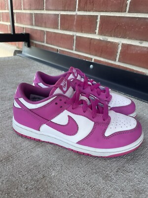 Size 3Y  - Nike Dunk Low Active Fuchsia (Pink) 2023 Women s Size 4.5 CUTE Shoes