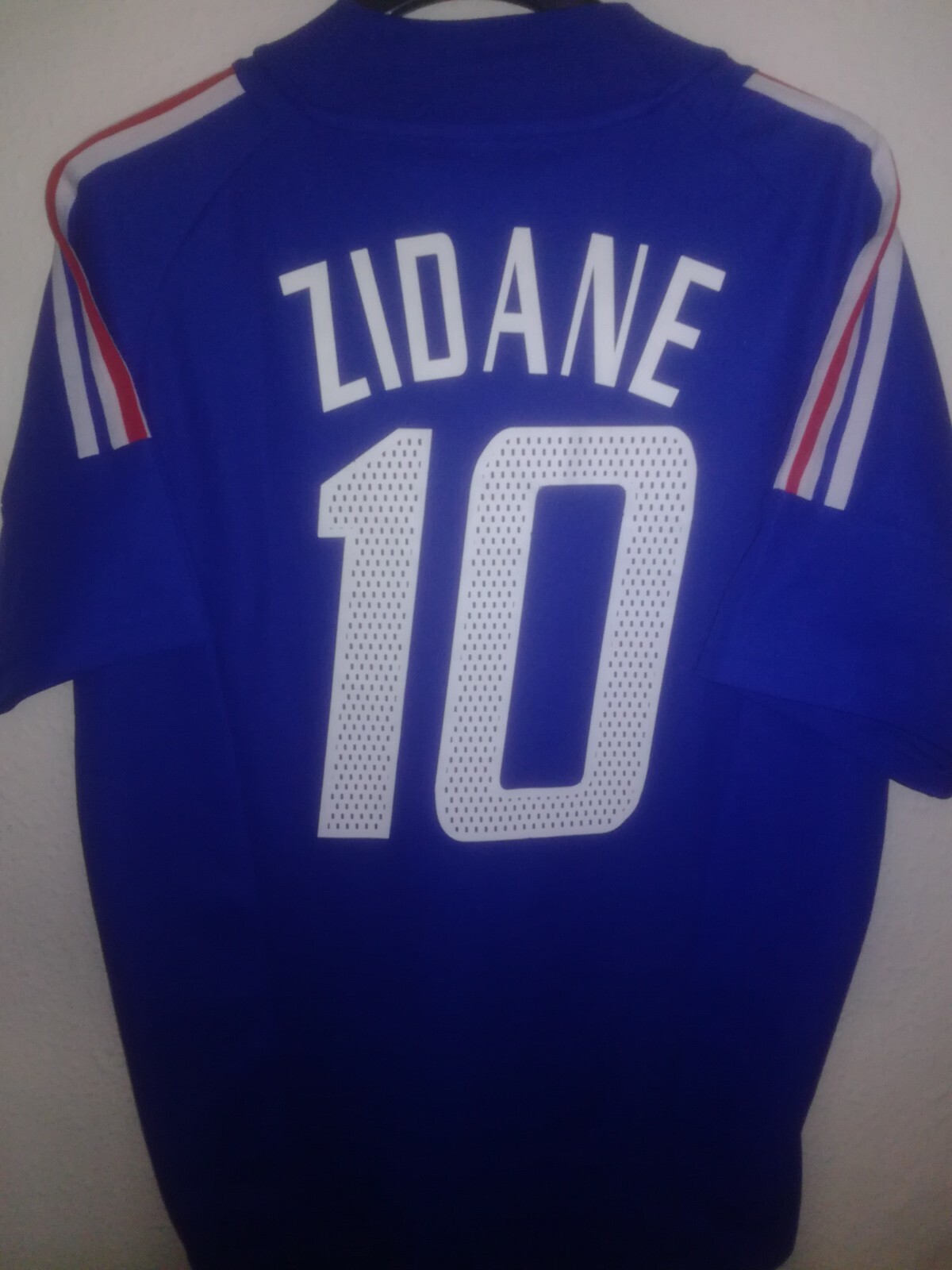 adidas - adidas 2002フランス代表ユニフォーム　ZIDANE #10 ZIDANE FRANCE #10 LG/XL (est 2001 2002) HOME FOOTBALL SOCCER