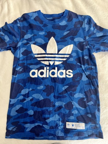 【上下】adidas✖︎ A BATHING APE collabo jersey Adidas x BAPE Track Jacket AOP (Blue) – Corporate