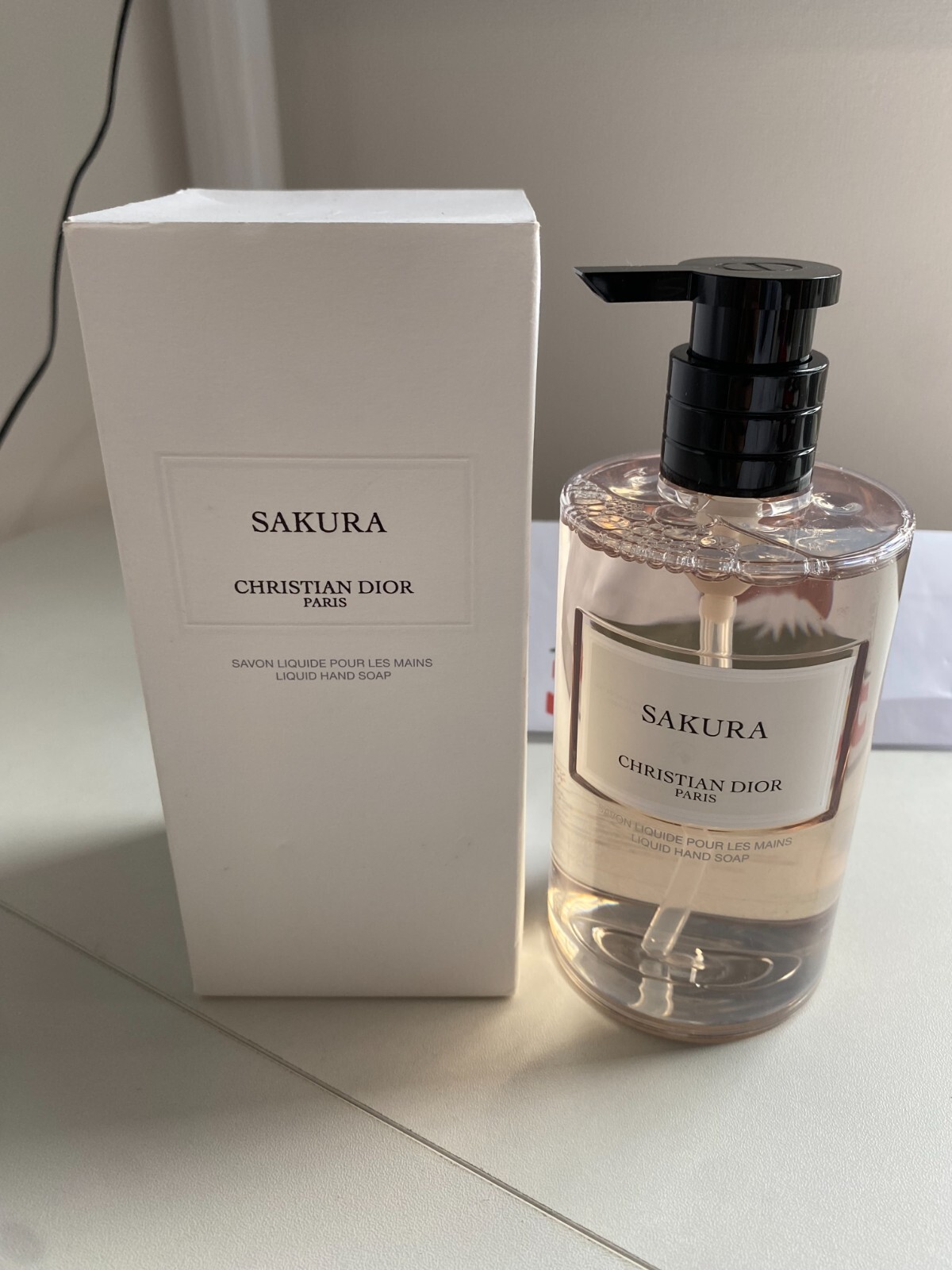 Dior リキッドソープ　ラッキー　サクラ　350ml 2個セット未使用品 Dior リキッドソープ ラッキー サクラ 350ml 2個セット未使用品 DIOR