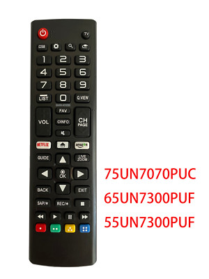 New Replace Remote Control For LG TV 75UN7070PUC 65UN7300PUF 55UN7300PUF
