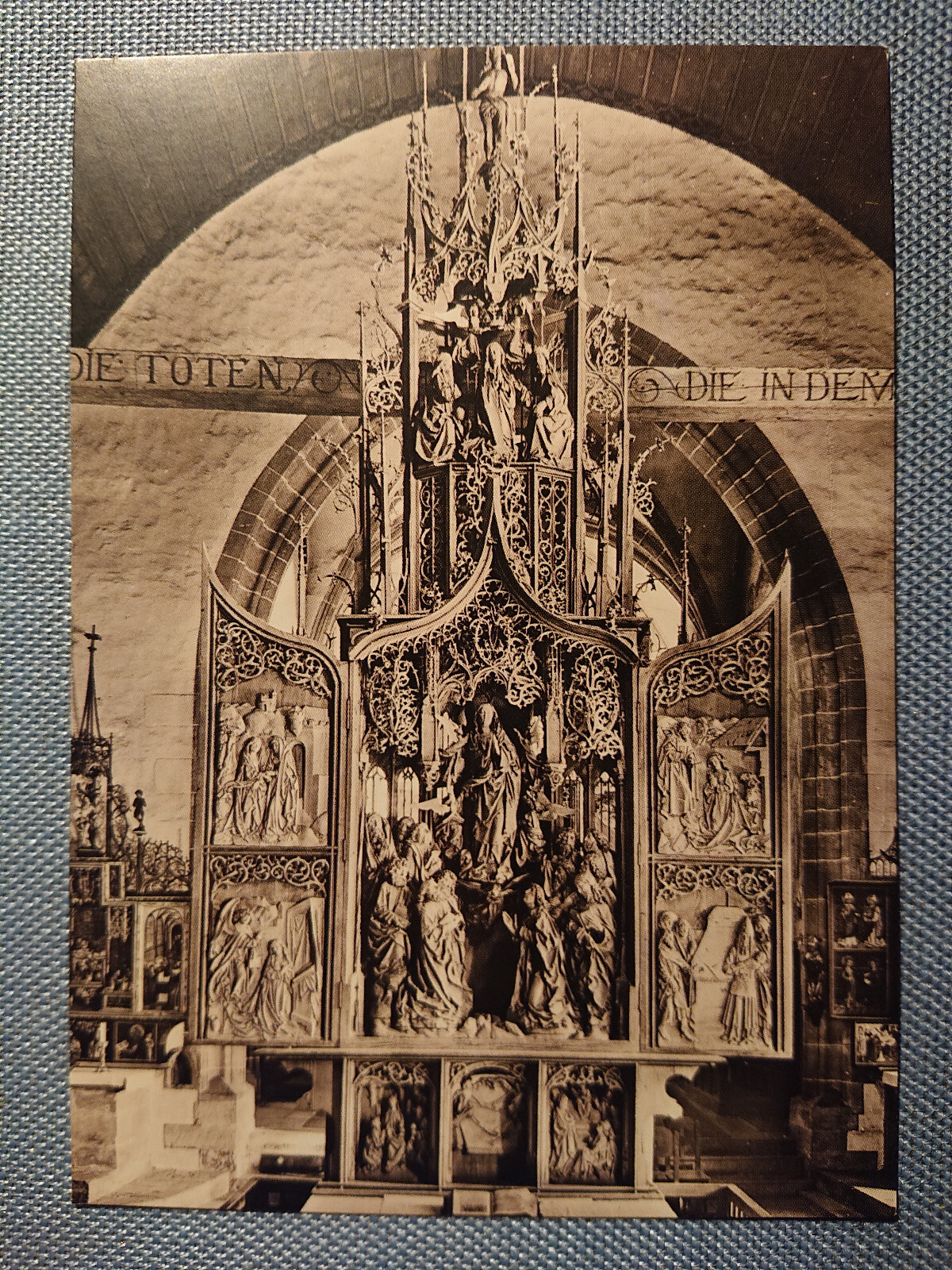 洋書 Der Creglinger Altar Mary's Altar by RIEMENSCHNEIDER, Tilman
