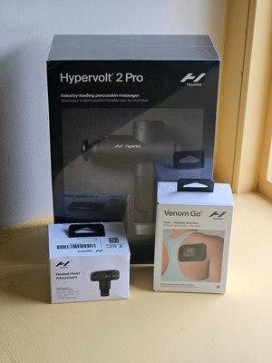 Hyperice Hypervolt 2 PRO Percussion Massage Device PLUS EXTRAS