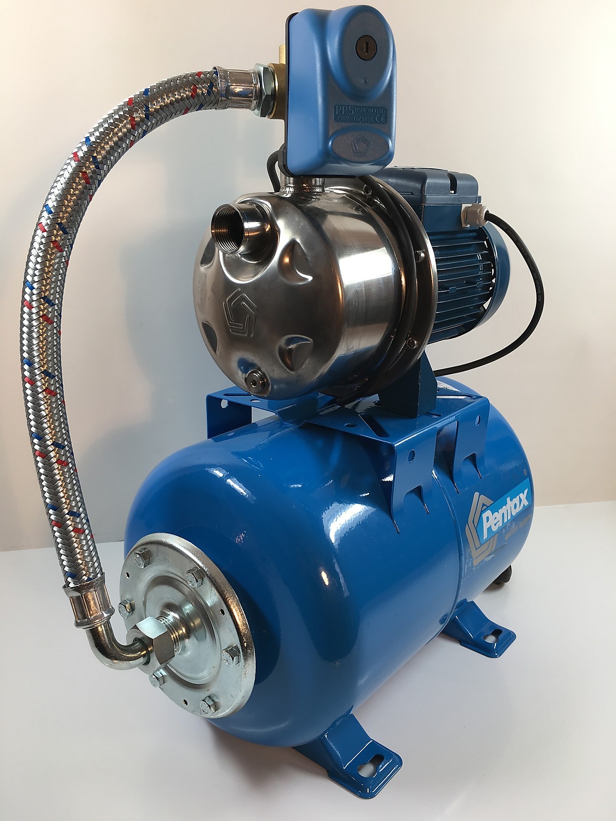 Pentax 1" Water booster set Stainless steel pump INOX 100 automatic